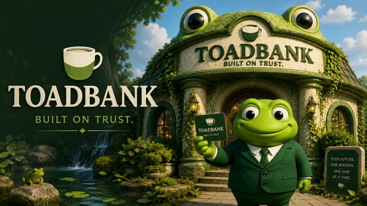 $TOADBANK โ the bank of the swamp