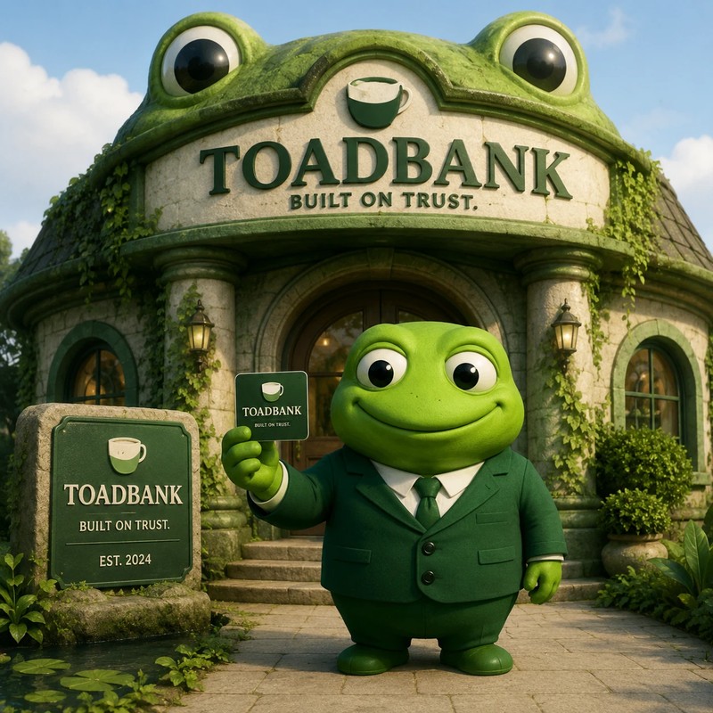 $TOADBANK mascot